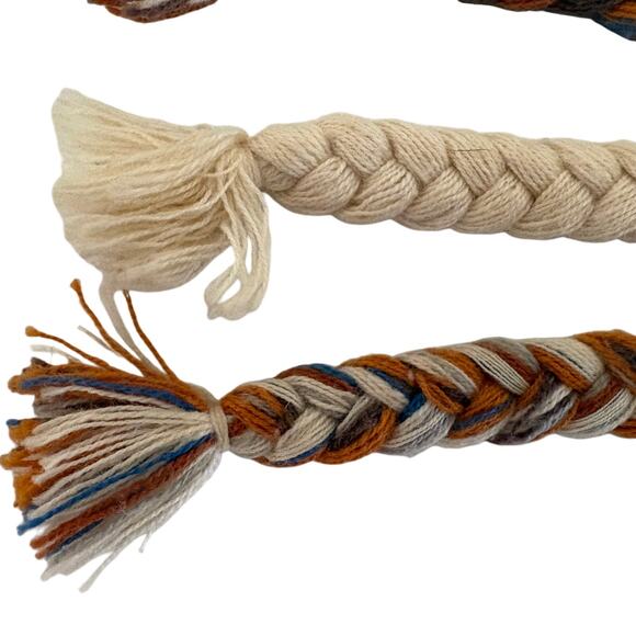 Vintage Rare Christan Dior Paris Cientures Natural Striped Belt Luxury Couture main image 8